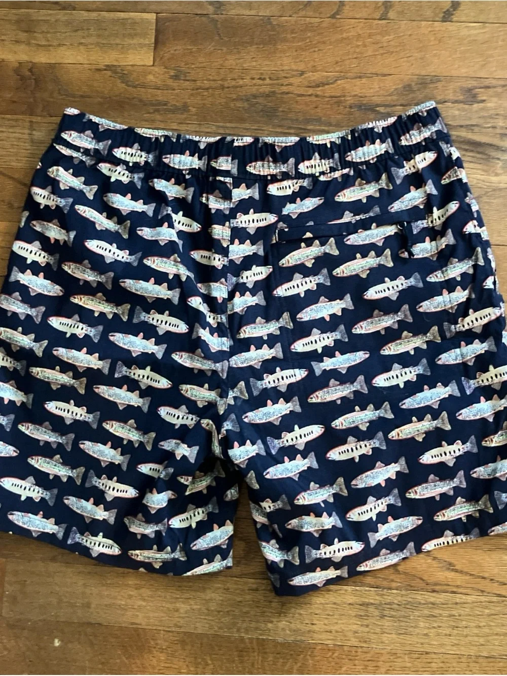 The North Face navy shorts